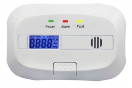 Wireless gas detector for home alarm security