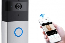 Wireless ring video doorbell intercom with mobile phone APP control